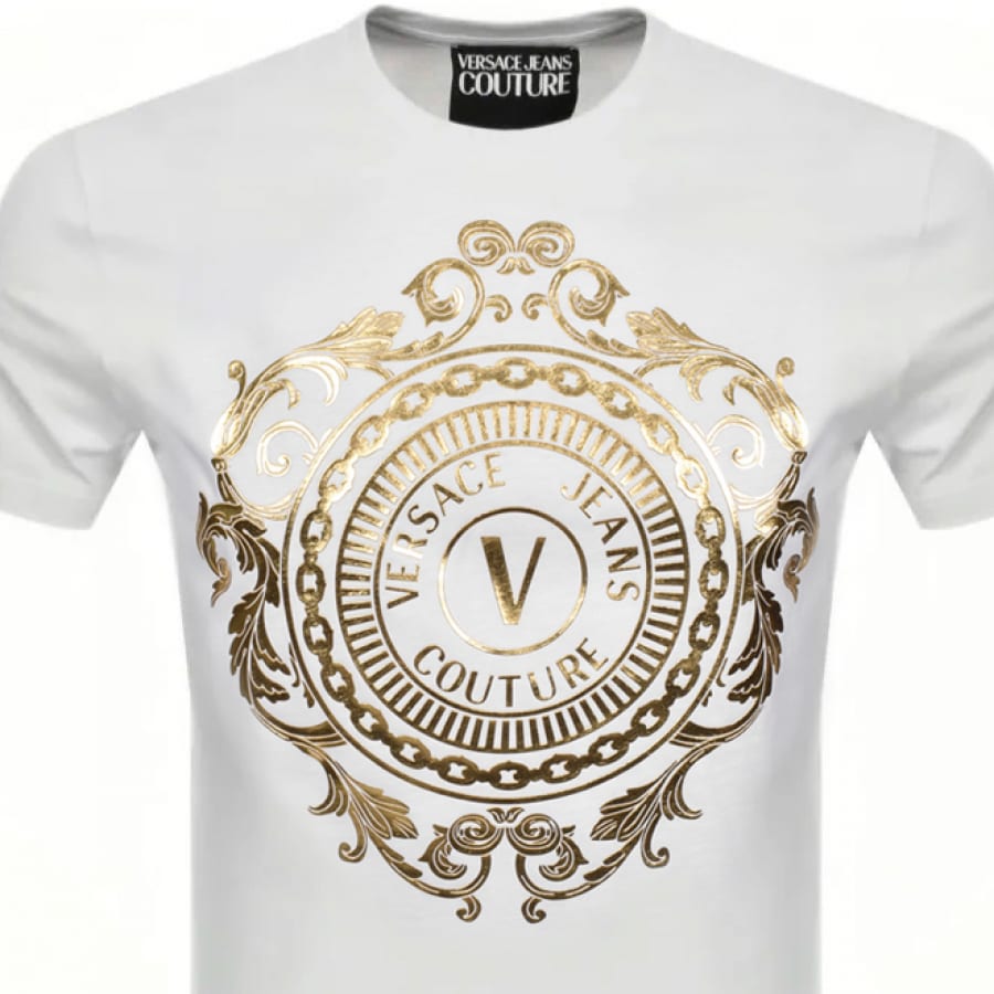Alternative Image for ProductVersace Jeans Couture Logo T Shirt White2